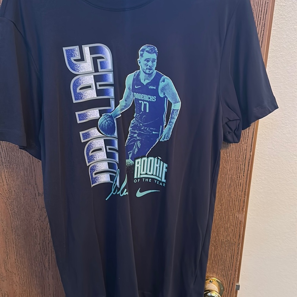 Rare Nike Luka Doncic Rookie of the Year tee